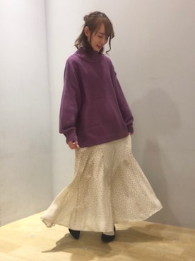 まゆまろさん(レディース・154cm)の冬コーディネート