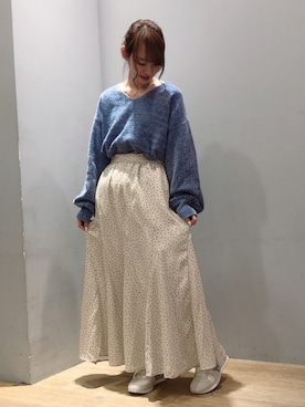 まゆまろさん（レディース・154cm）の冬コーディネート