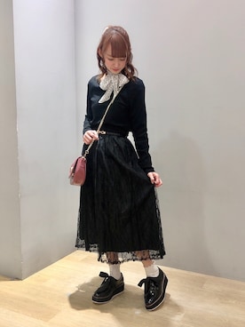 まゆまろさん（レディース・154cm）の春コーディネート