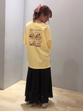 「ぷーさん」｜まゆまろさん（レディース・154cm）の春コーディネート