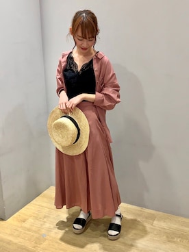 まゆまろさん(レディース・154cm)の春コーディネート