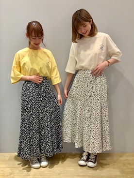 まゆまろさん（レディース・154cm）の春コーディネート