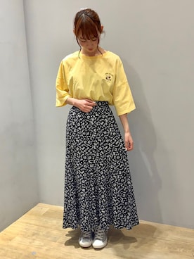 まゆまろさん（レディース・154cm）の春コーディネート