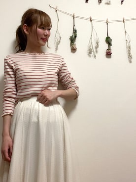 まゆまろさん（レディース・154cm）の春コーディネート