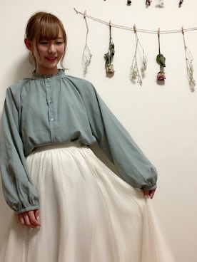 まゆまろさん(レディース・154cm)の春コーディネート