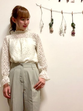 まゆまろさん（レディース・154cm）の春コーディネート