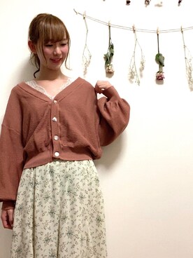 まゆまろさん（レディース・154cm）の春コーディネート