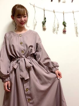 まゆまろさん(レディース・154cm)の春コーディネート