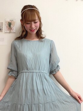 まゆまろさん（レディース・154cm）の春コーディネート