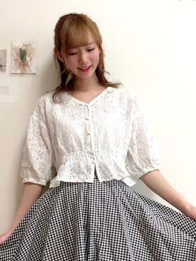 まゆまろさん（レディース・154cm）の春コーディネート