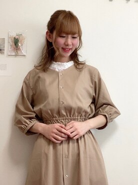 まゆまろさん（レディース・154cm）の春コーディネート