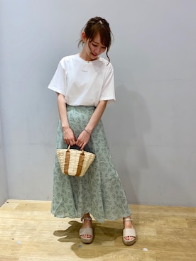 まゆまろさん（レディース・154cm）の夏コーディネート