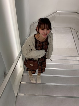 「SOROTTO（ソロット）のアイテム」を使った、まゆまろさん（レディース・154cm）の秋コーディネート