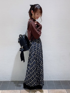 まゆまろさん（レディース・154cm）の冬コーディネート