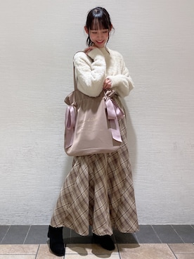 まゆまろさん(レディース・154cm)の冬コーディネート