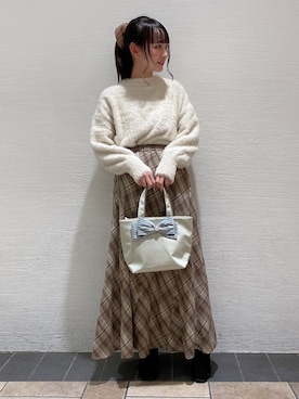 まゆまろさん(レディース・154cm)の冬コーディネート