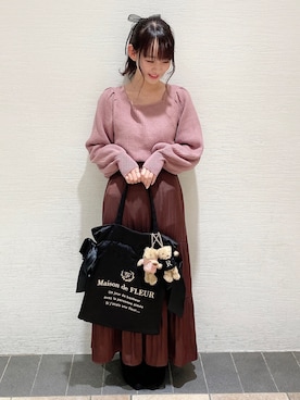まゆまろさん（レディース・154cm）の冬コーディネート