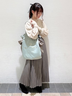 まゆまろさん（レディース・154cm）の冬コーディネート