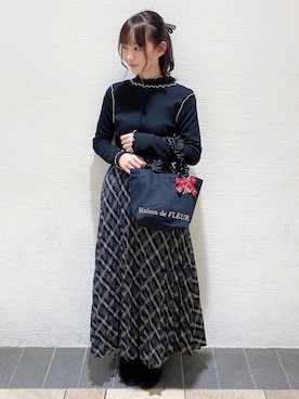 まゆまろさん（レディース・154cm）の冬コーディネート