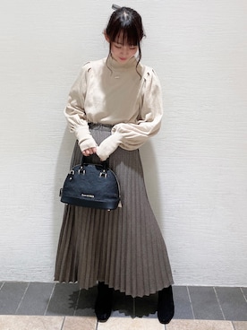 まゆまろさん(レディース・154cm)の冬コーディネート