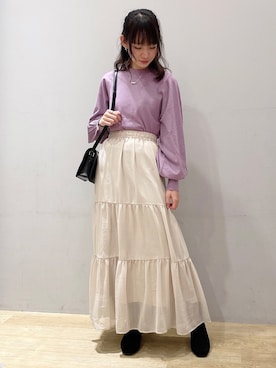 まゆまろさん（レディース・154cm）の冬コーディネート