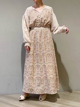 「RAY CASSIN（レイカズン）のアイテム（ワンピース/ドレス）」を使った、Raycassin_officialさん（レディース・160cm）の夏コーディネート
