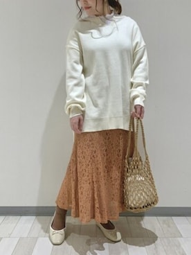 「#レース」｜Raycassin_officialさん（レディース・155cm）の夏コーディネート