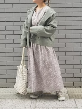 「Ray Cassin」｜「アイテム（ブルゾン）」を使った、Raycassin_officialさん（レディース・152cm）の夏コーディネート