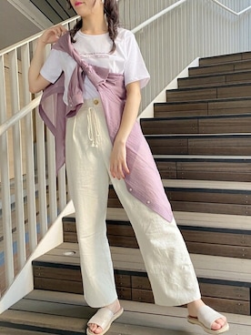 Raycassin_officialさん(レディース・162cm)の夏コーディネート