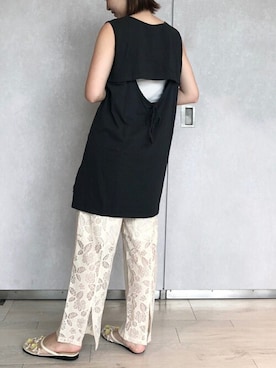 「ペタンコ靴」｜Raycassin_officialさん（レディース・165cm）の夏コーディネート