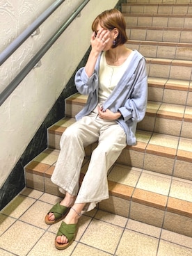 Raycassin_officialさん（レディース・164cm）の夏コーディネート