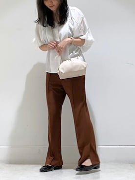 「RAY CASSIN（レイカズン）のアイテム（その他）」を使った、Raycassin_officialさん（レディース・158cm）の夏コーディネート