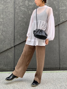 「大人めコーデ」｜Raycassin_officialさん（レディース・155cm）の秋コーディネート