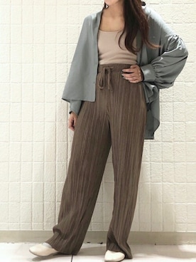 「袖ボリューム」｜Raycassin_officialさん（レディース・155cm）の秋コーディネート