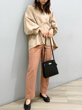 「RAY CASSIN（レイカズン）のアイテム（その他）」を使った、Raycassin_officialさん（レディース・160cm）の秋コーディネート