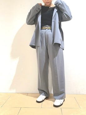 「Ray Cassin」｜「アイテム（ジャケット/アウター）」を使った、Raycassin_officialさん（レディース・152cm）の秋コーディネート