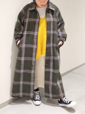 「Ray Cassin」｜「アイテム（その他アウター）」を使った、Raycassin_officialさん（レディース・148cm）の秋コーディネート