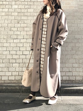「Ray Cassin」｜「アイテム（ジャケット/アウター）」を使った、Raycassin_officialさん（レディース・153cm）の秋コーディネート