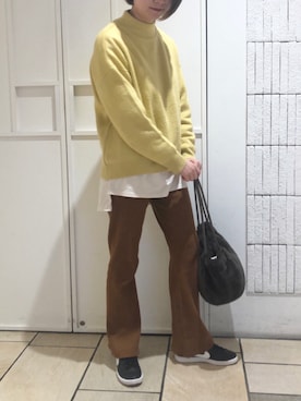 Raycassin_officialさん（レディース・158cm）の冬コーディネート