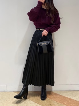 「Ray Cassin」｜「アイテム（その他）」を使った、Raycassin_officialさん（レディース・155cm）の冬コーディネート