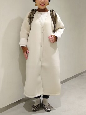 「Ray Cassin」｜「アイテム（ジャケット/アウター）」を使った、Raycassin_officialさん（レディース・155cm）の冬コーディネート