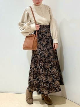 「きれいめコーディネート」｜Raycassin_officialさん（レディース・156cm）の冬コーディネート