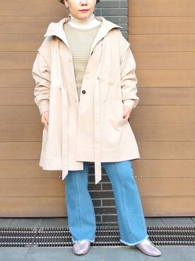 「Ray Cassin」｜「アイテム（ブルゾン）」を使った、Raycassin_officialさん（レディース・155cm）の冬コーディネート