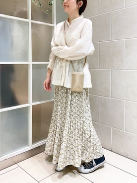 Raycassin_officialさん（レディース・158cm）の春コーディネート