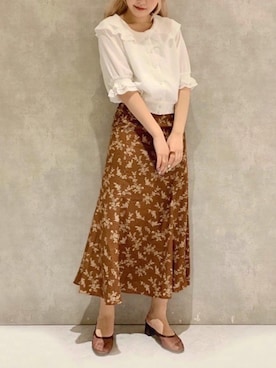 「RAY CASSIN（レイカズン）のアイテム（アクセサリー）」を使った、Raycassin_officialさん（レディース・155cm）の春コーディネート