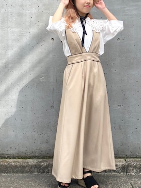 「RAY CASSIN（レイカズン）のアイテム（ワンピース/ドレス）」を使った、Raycassin_officialさん（レディース・148cm）の春コーディネート