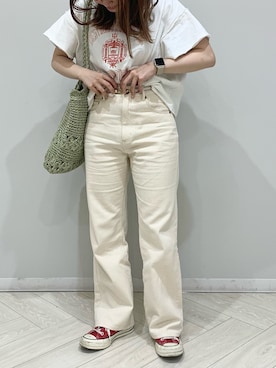 ホワイトデニムコーデ のレディース人気ファッションコーディネート Wear