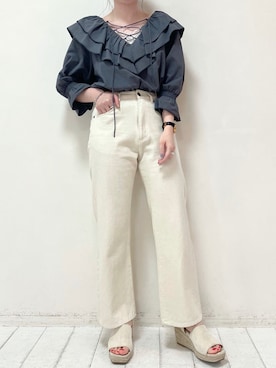 Raycassin_officialさん（レディース・153cm）の春コーディネート