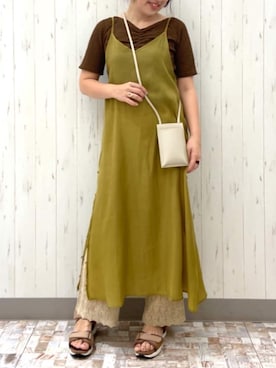 キャミワンピ重ね着 の人気ファッションコーディネート Wear