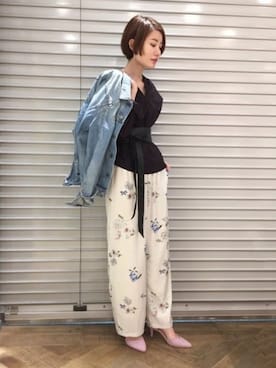 kiiさん（レディース・165cm）の春コーディネート